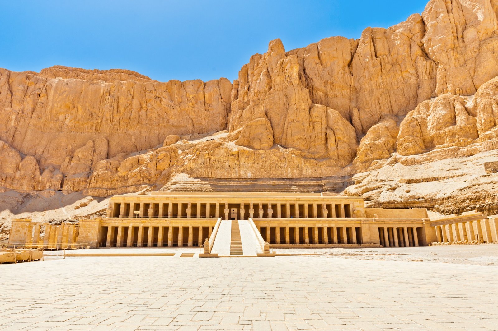 Terraces of the Temple of Hatshepsut in Luxor